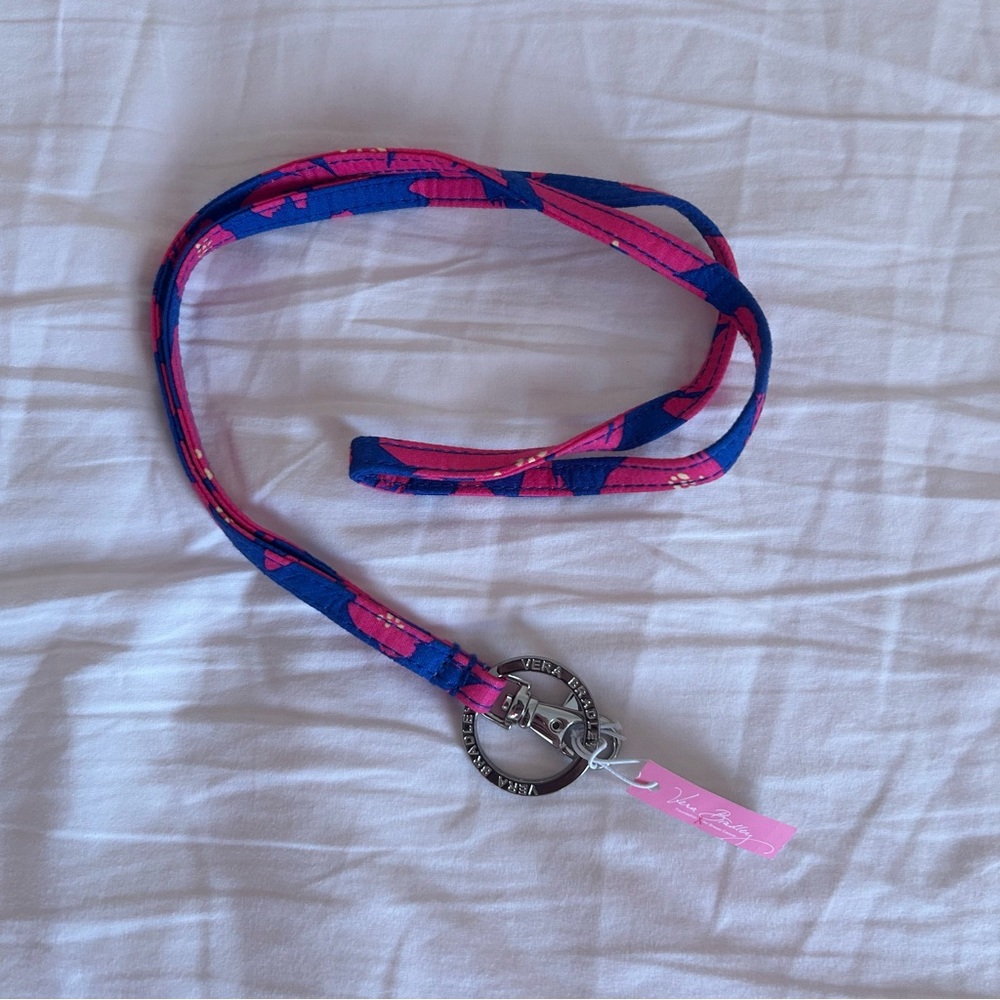 Vera Bradley Lanyard NWT Art Poppies
